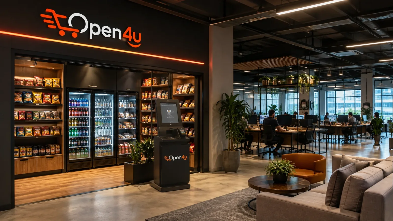 Open4u integrada a um ambiente corporativo moderno
